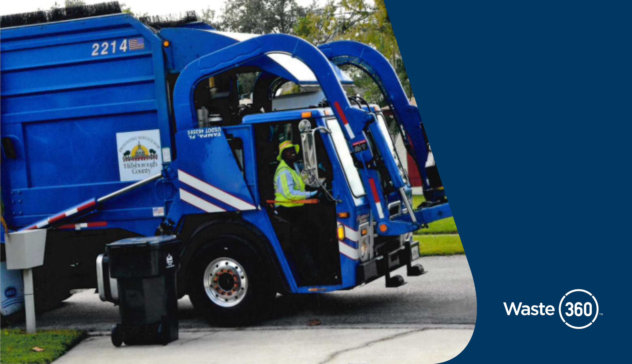 GM Sharon M. Featured in Waste 360 Why Some Women Drive Trash Trucks