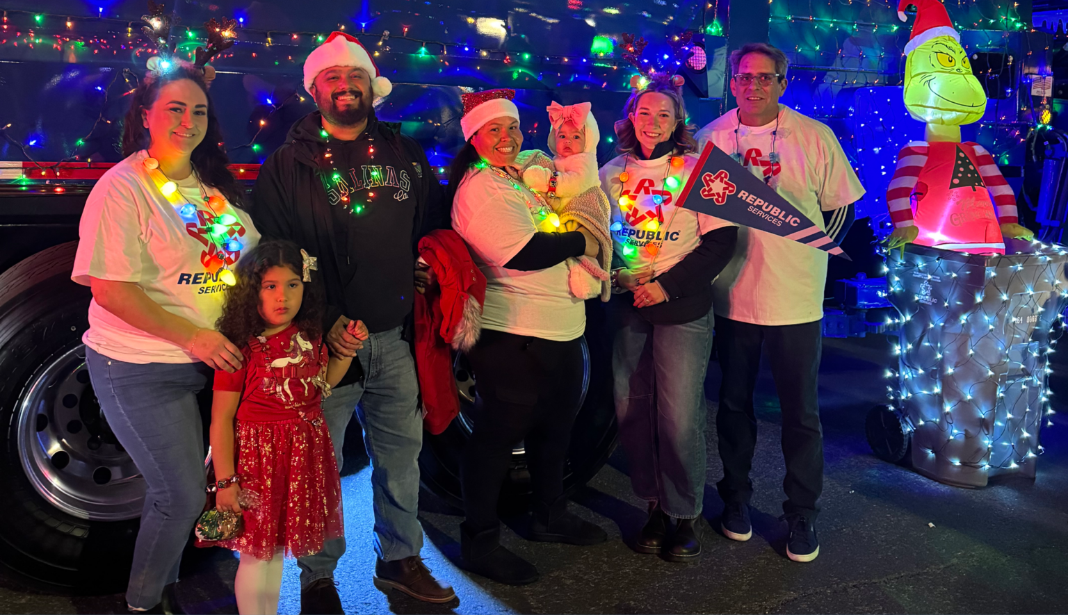 A Christmas Miracle! Salinas Division Helps Save Holiday Parade Blue